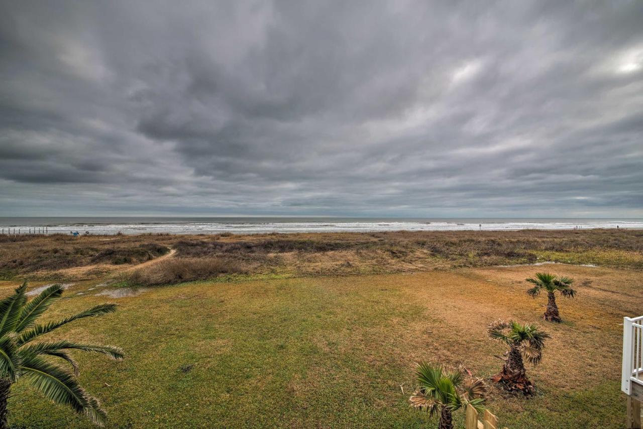Galveston Beach House With Private Deck And Gulf Views Exteriér fotografie