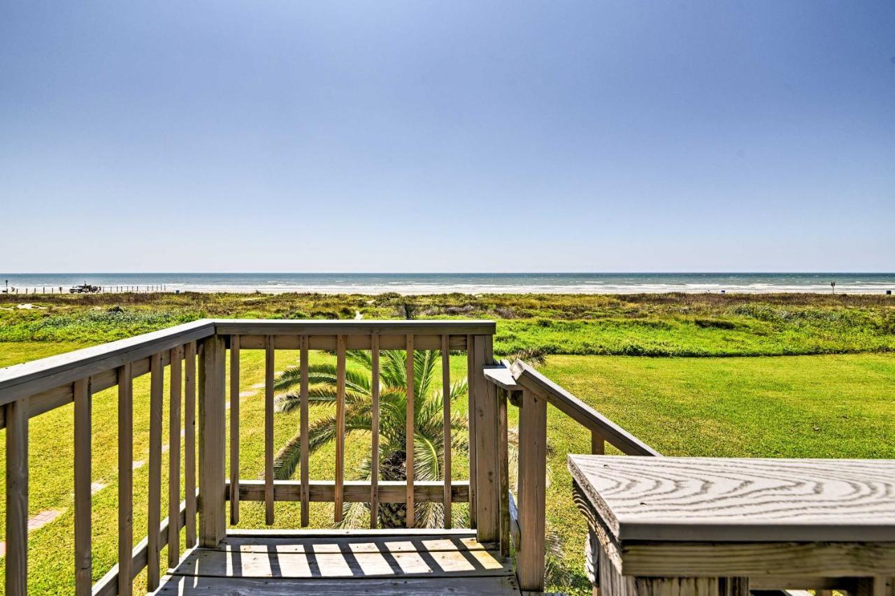 Galveston Beach House With Private Deck And Gulf Views Exteriér fotografie